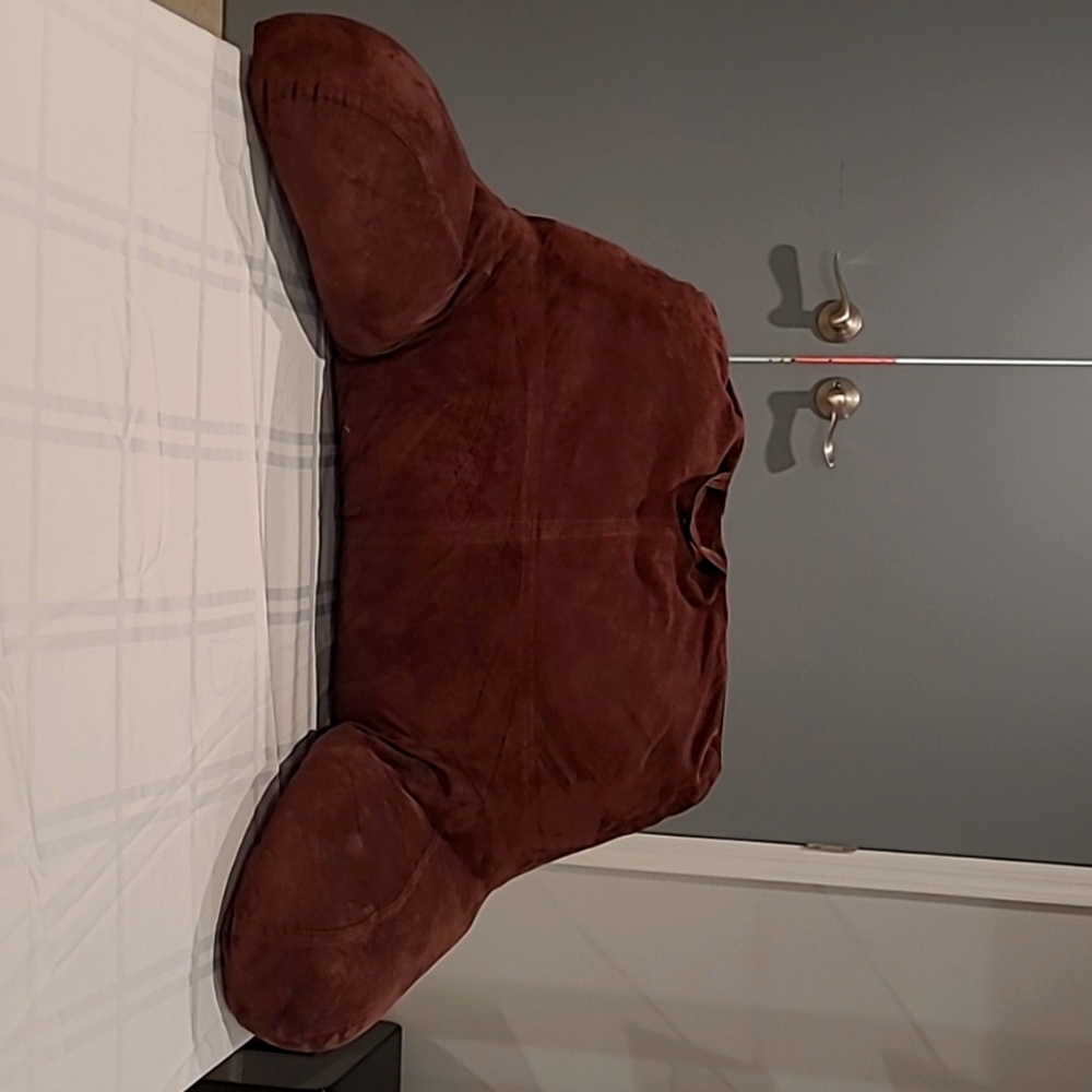 Microsuede bedrest pillow